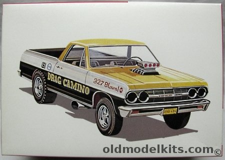 AMT 1/25 1965 Chevelle El Camino 4 in 1 - Built it as a Camper - Stock - Custom or Drag, 6062 plastic model kit